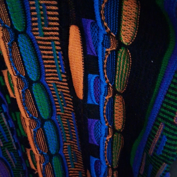 Protege Coogi Style Sweater,  Christine Condition Very Vibrant No Flaws Men's 2X - Picture 7 of 10